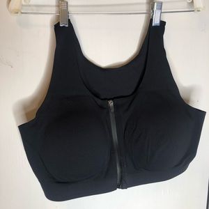 ZYIA XXL ZIP UP Padded ZIPPER BRA